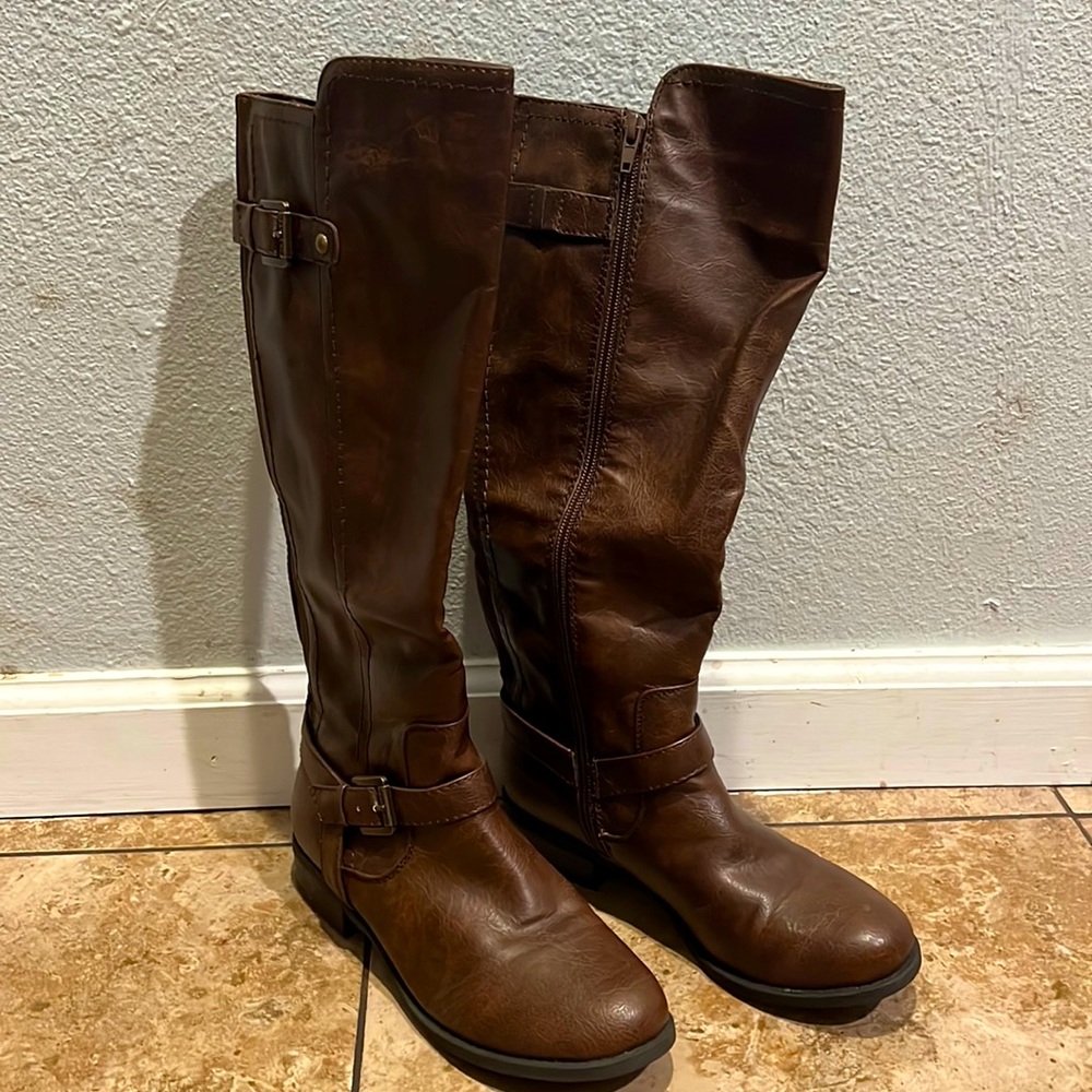G By Guess Riding Boots Gem